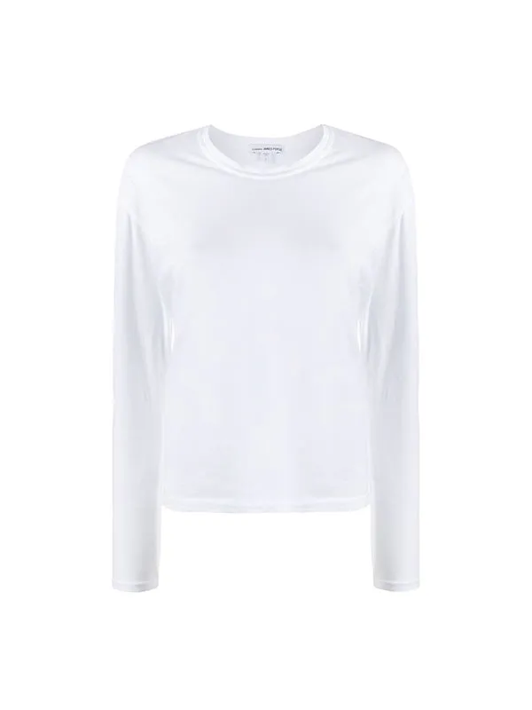Boxy L/S Tee in White